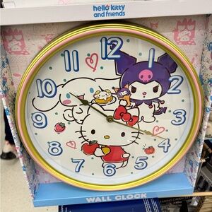 Hello Kitty wall clock